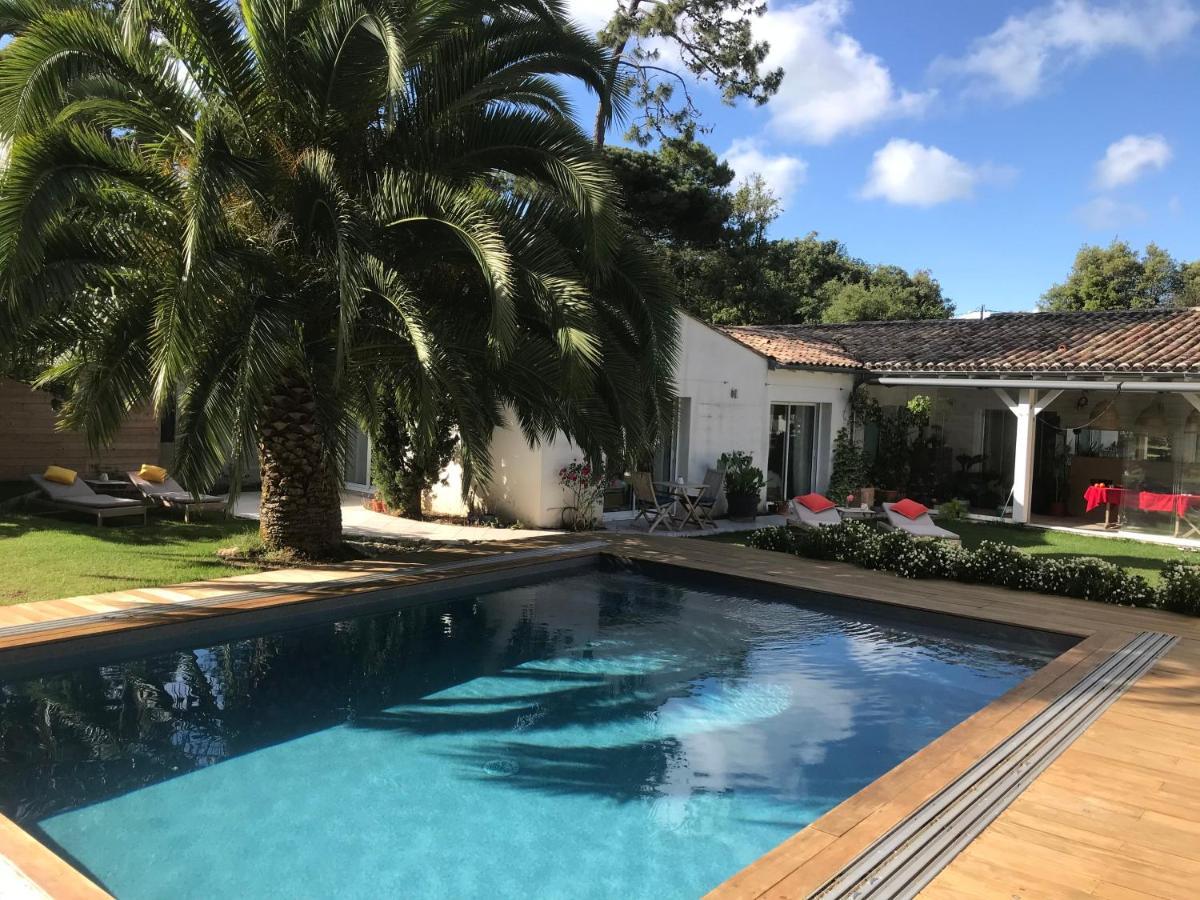 La Maison De La Dune - Chambres Climatisees - Jacuzzi 1Ere Seance Offerte - Piscine Chauffee Avec Abri Amovible - Plage Situee A 200M, Acces Direct Par Le Bois 라쿠르드쉬르메르 외부 사진
