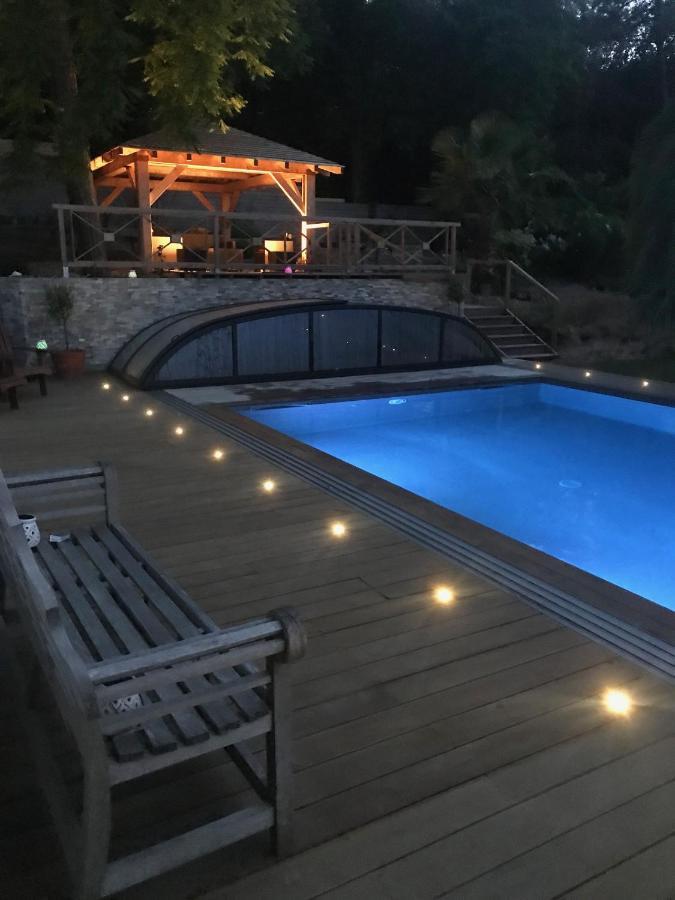 La Maison De La Dune - Chambres Climatisees - Jacuzzi 1Ere Seance Offerte - Piscine Chauffee Avec Abri Amovible - Plage Situee A 200M, Acces Direct Par Le Bois 라쿠르드쉬르메르 외부 사진